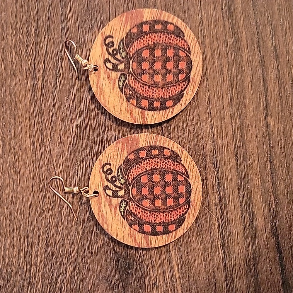 Pumpkin Earrings
